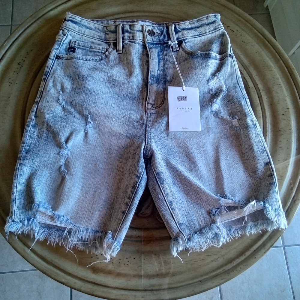 Kancan Jeans Bermuda Short, Size 7/27 Color Occid